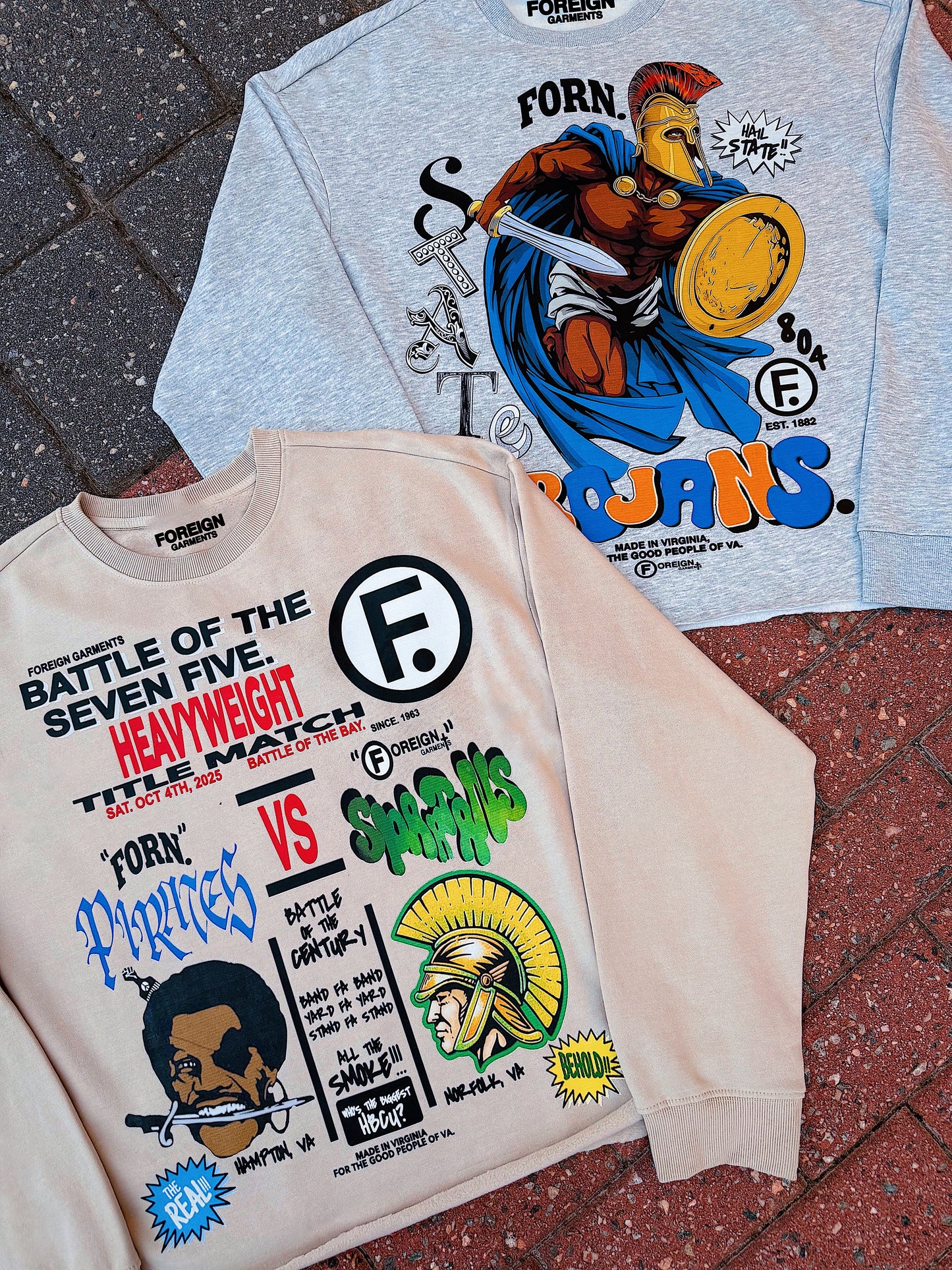 “Trojans” Crewneck