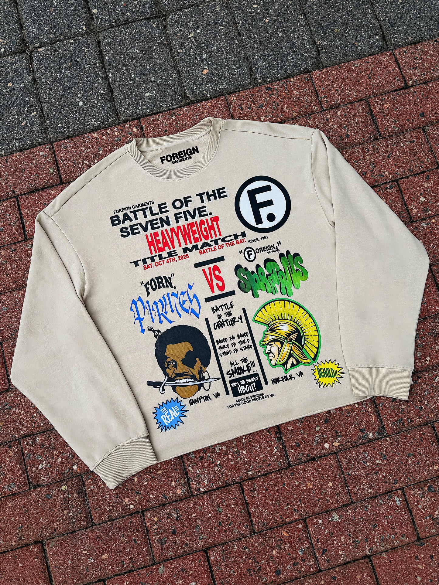 “Battle of the 757” Crewneck
