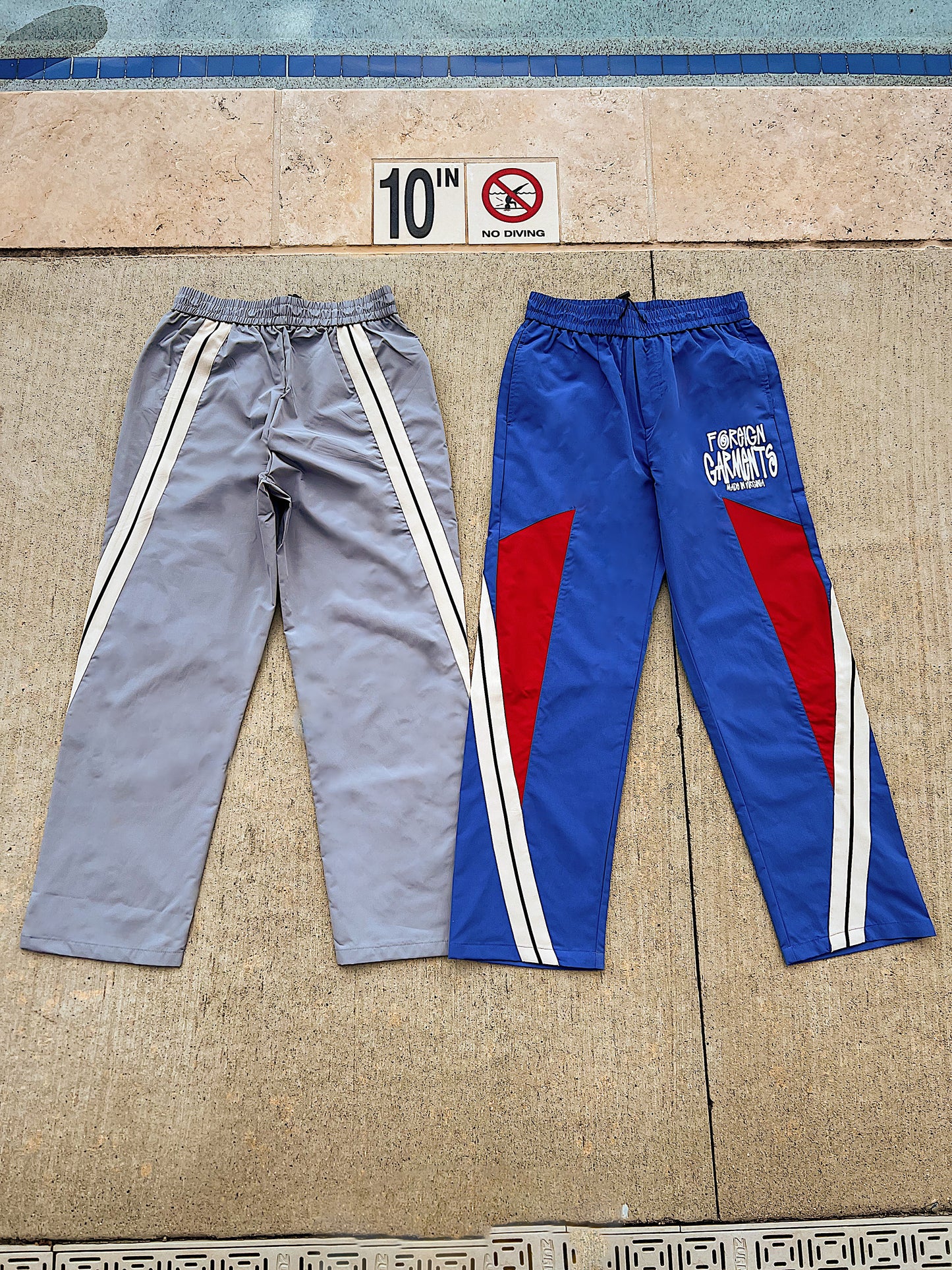 "Bootleg Stussy Trackpants" Grey