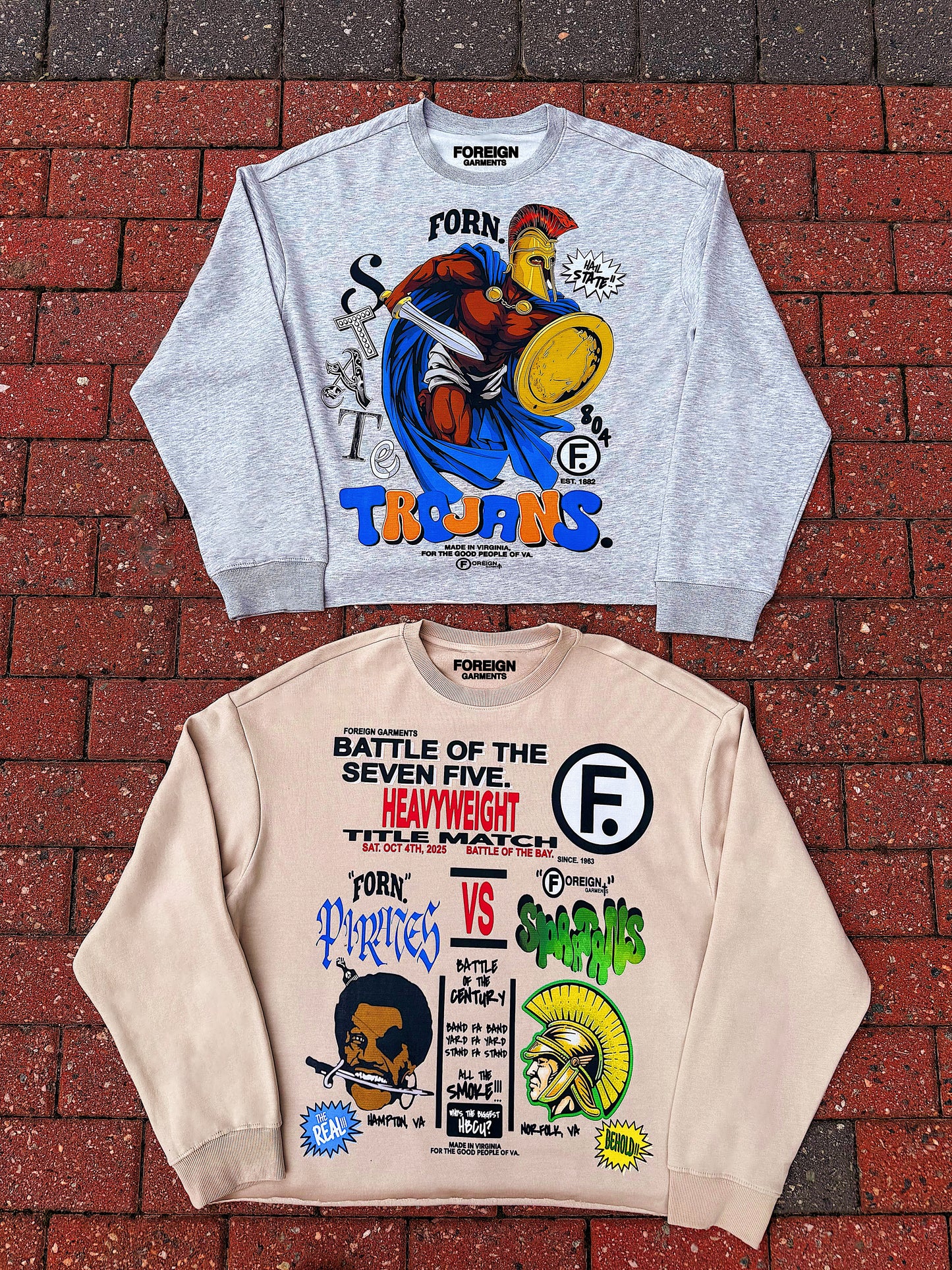 “Trojans” Crewneck