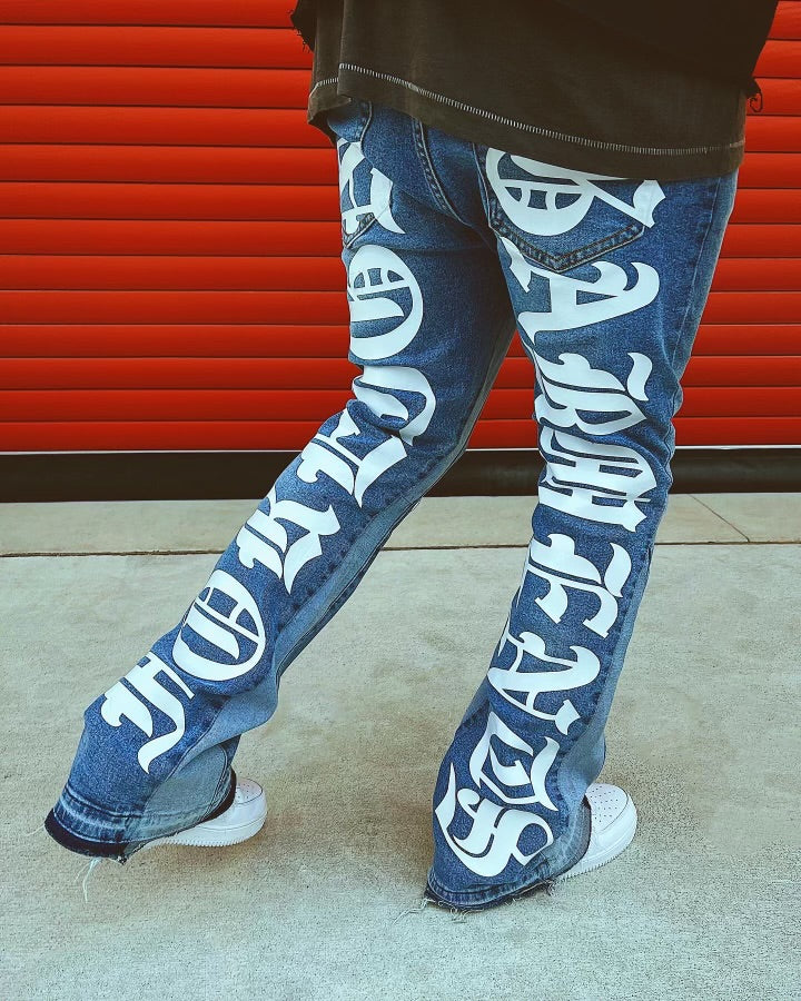"Slim Flare Denim"