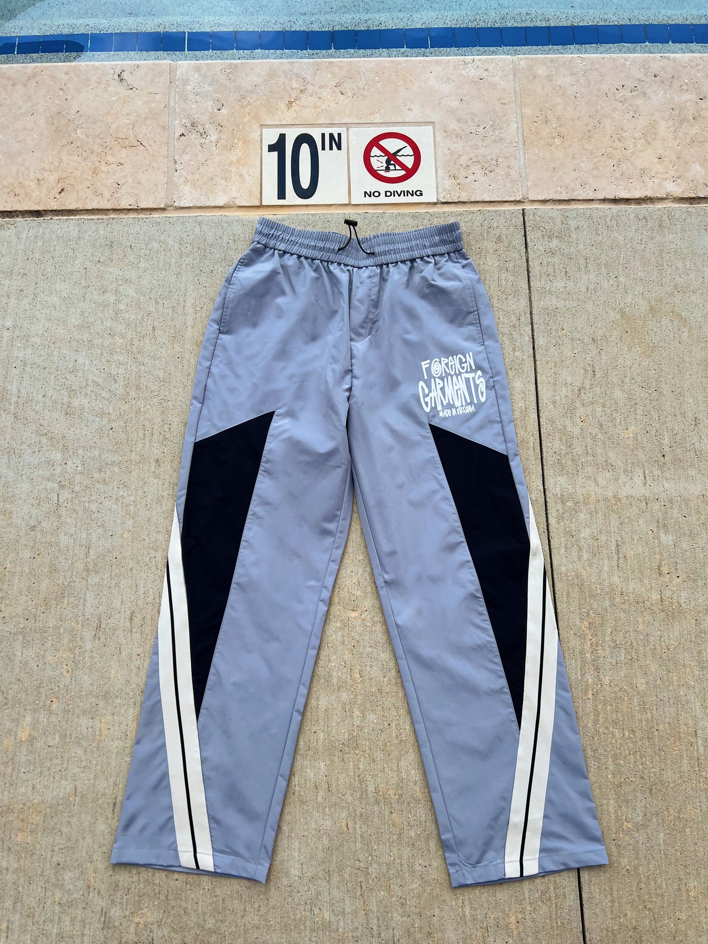 "Bootleg Stussy Trackpants" Grey