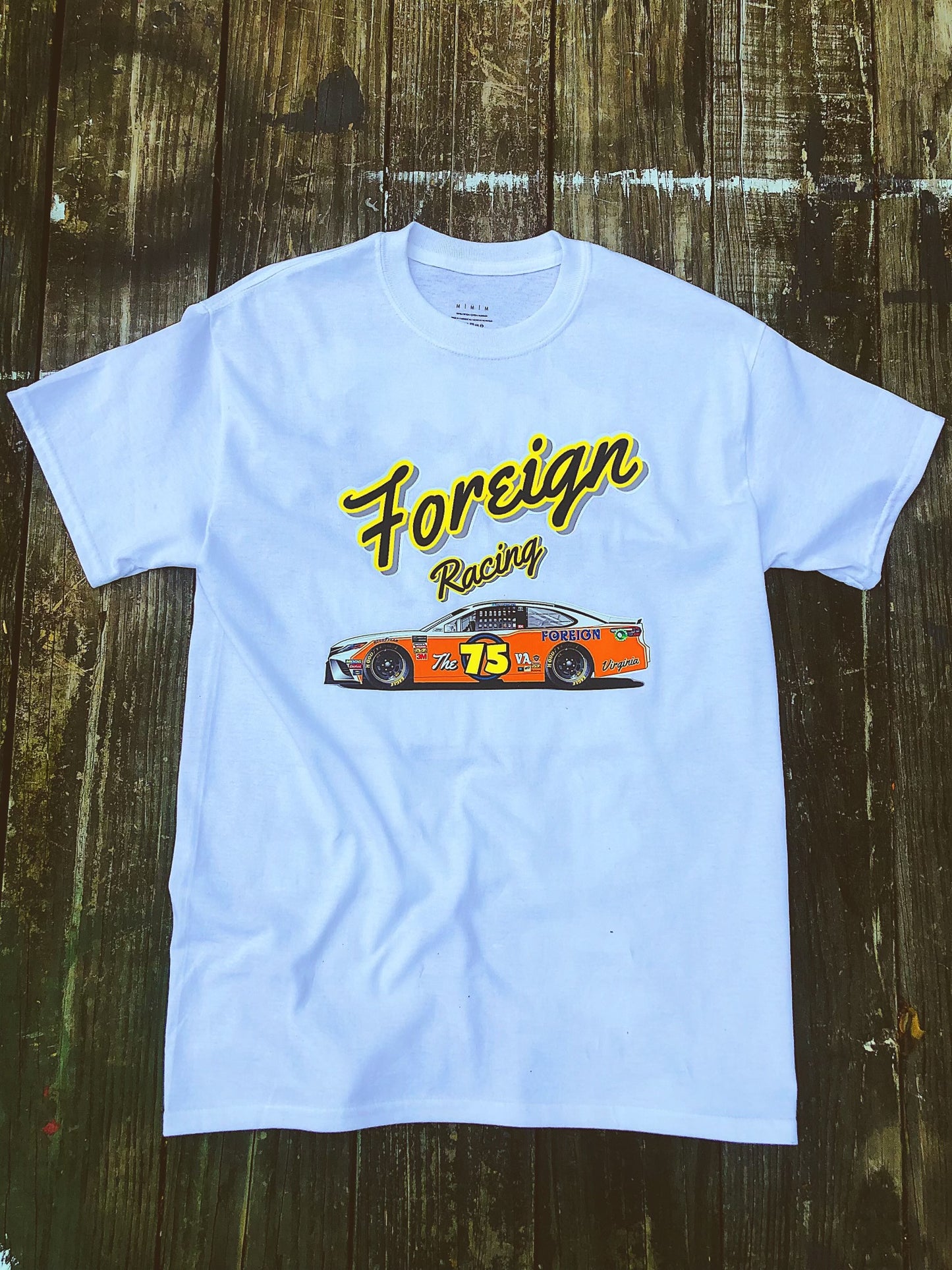 "Racing Foreign" White T-Shirt 2020