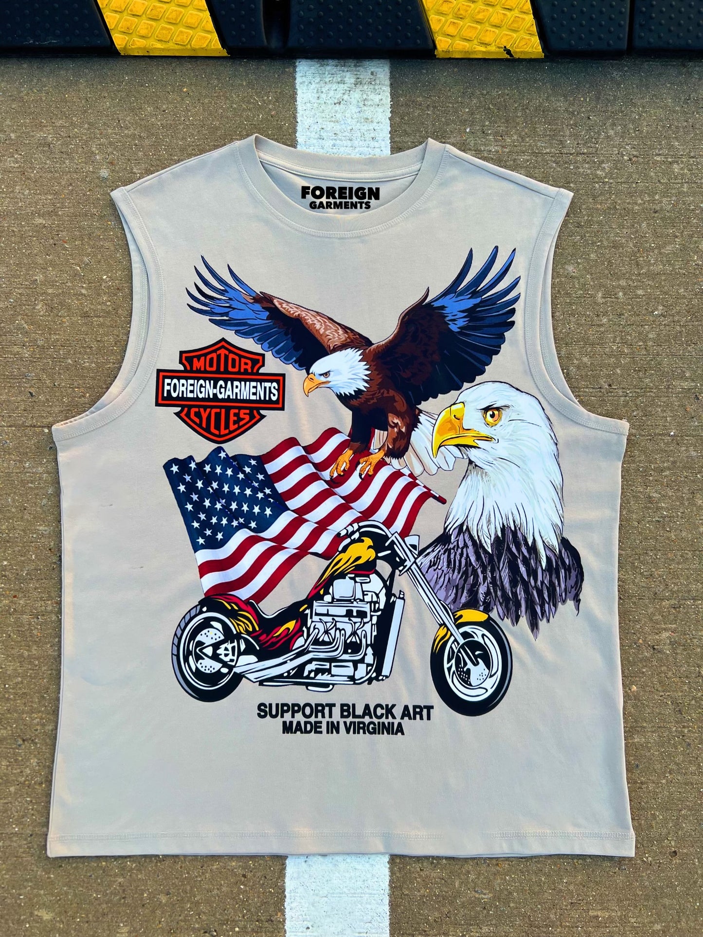 "Bootleg Harley" Collection Cut Off T-Shirt