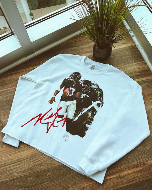 "Virginia Hall of Fame" Collection Crewneck - Mike Vick