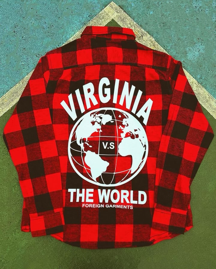 "Virginia VS The World" Flannels