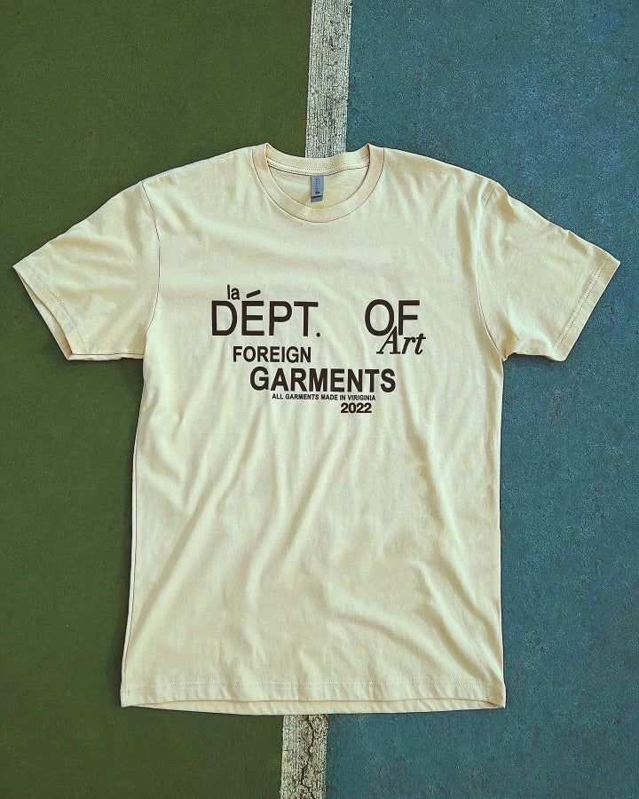 "Department of Art VA x Foreign Garments" T-Shirt