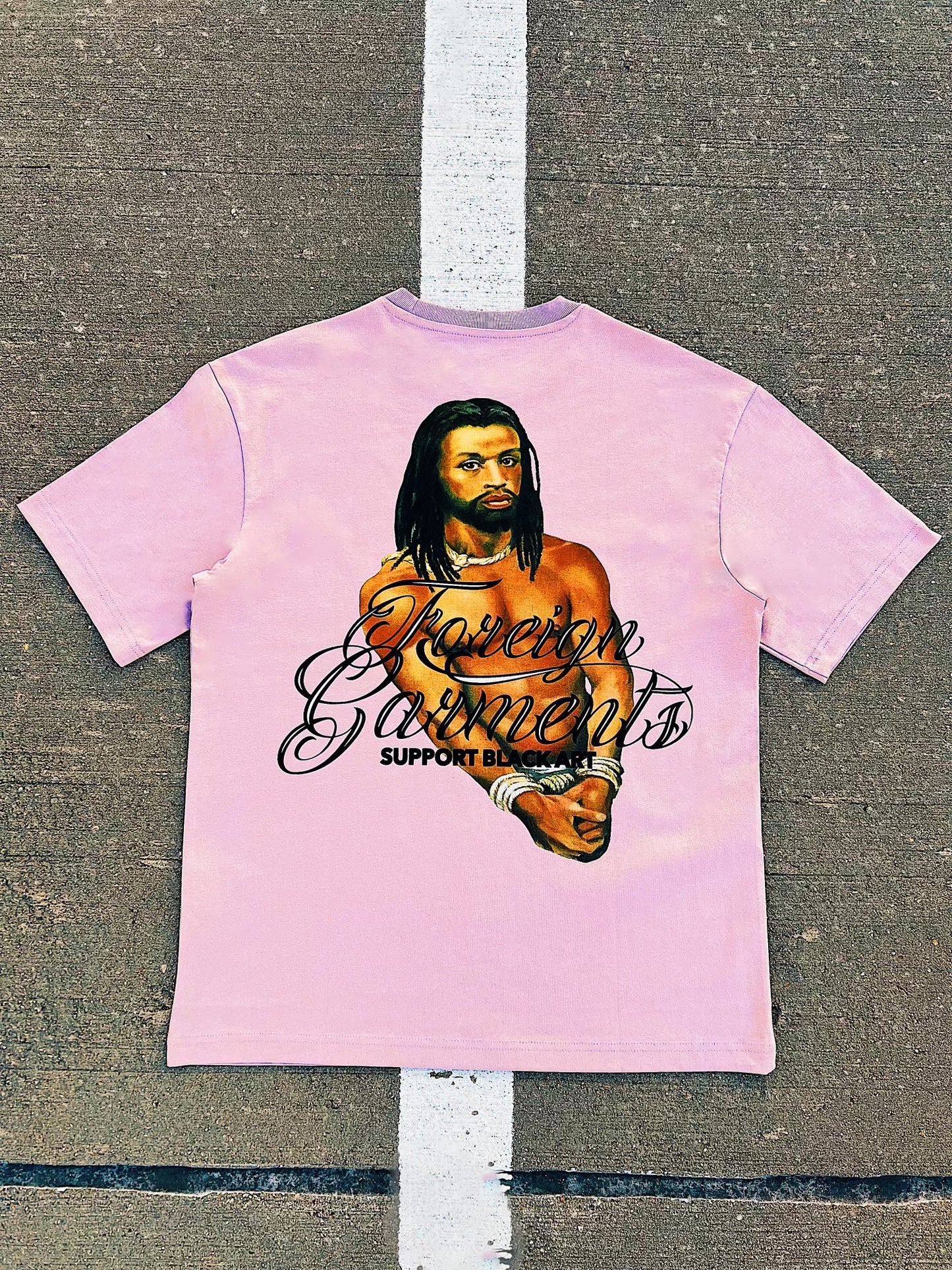 "Black Jesus" Collection T-Shirt Salmon