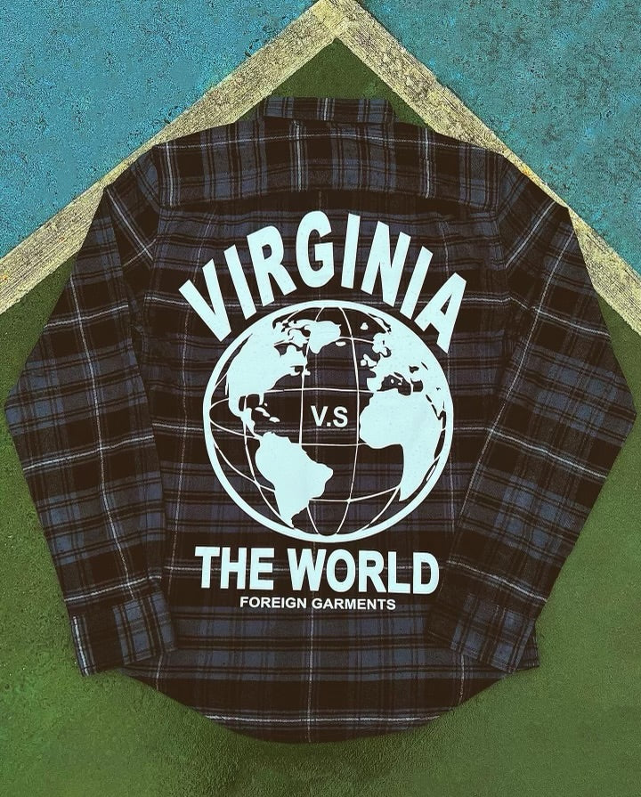 "Virginia VS The World" Flannels