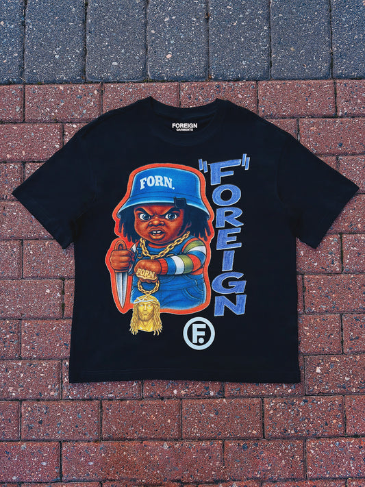 "Black Chucky" Tee Black