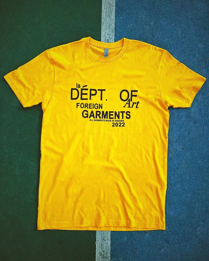 "Department of Art VA x Foreign Garments" T-Shirt