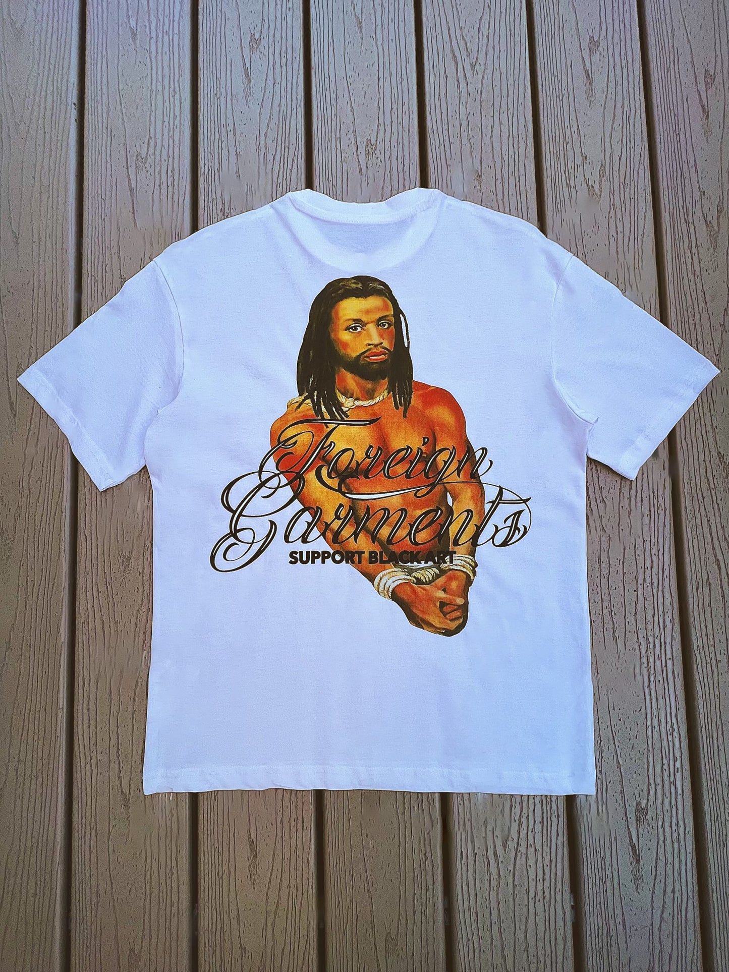 "Black Jesus" Collection T-Shirt White