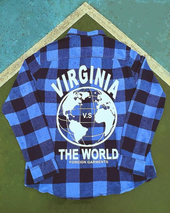 "Virginia VS The World" Flannels