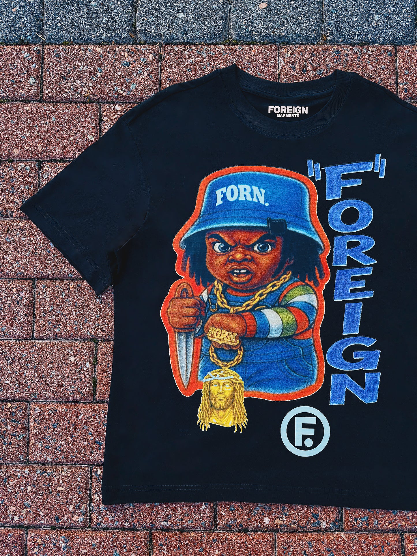"Black Chucky" Tee Black