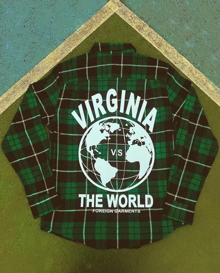 "Virginia VS The World" Flannels