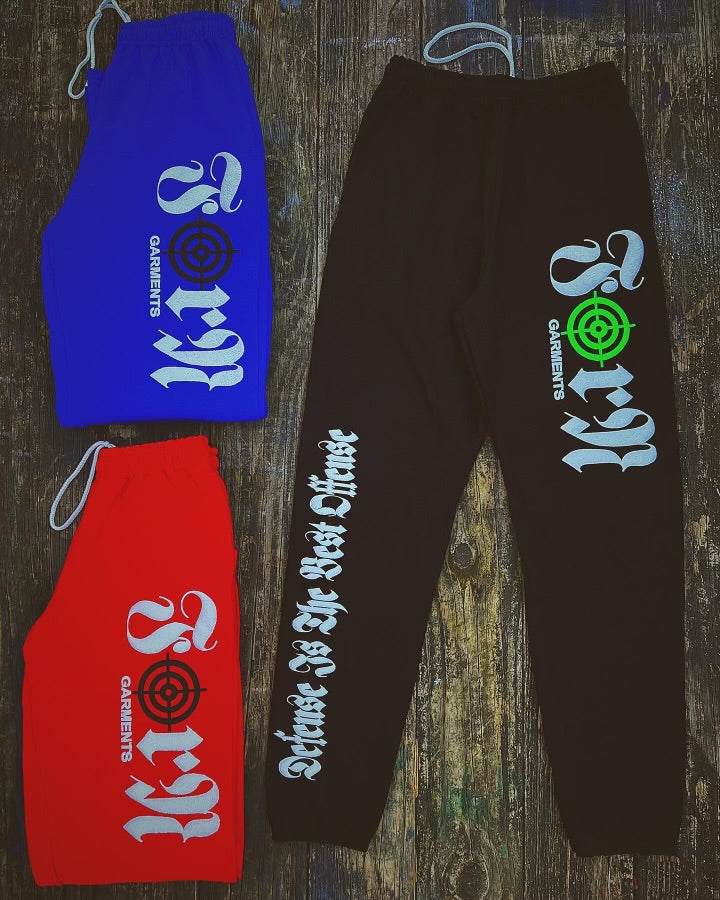 "Scope" Collection T-Shirt and Pants Set Red