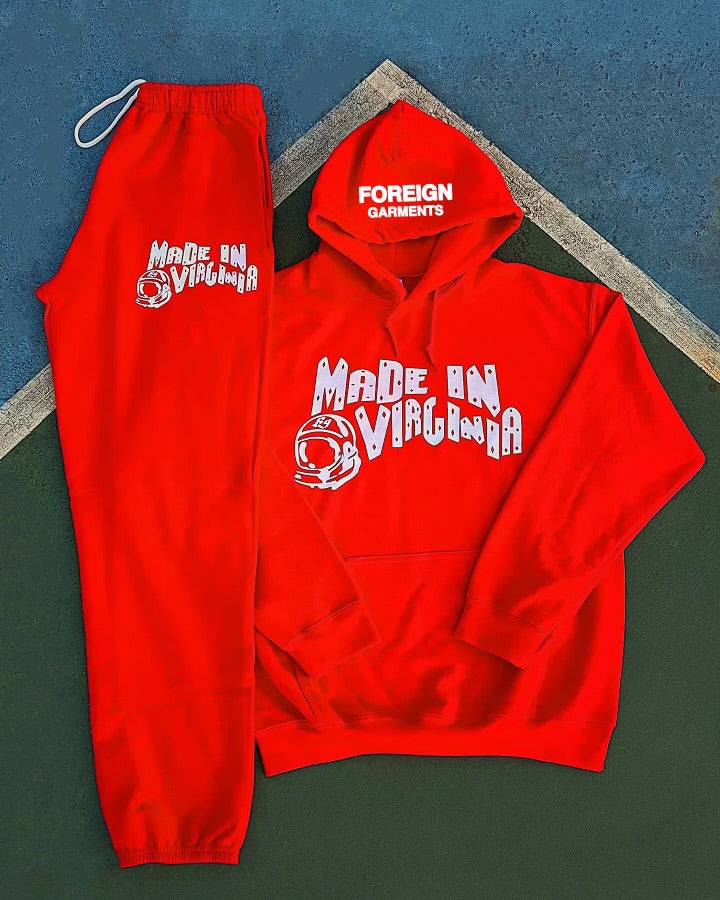 Bootleg "BBC" Sweatsuit Red