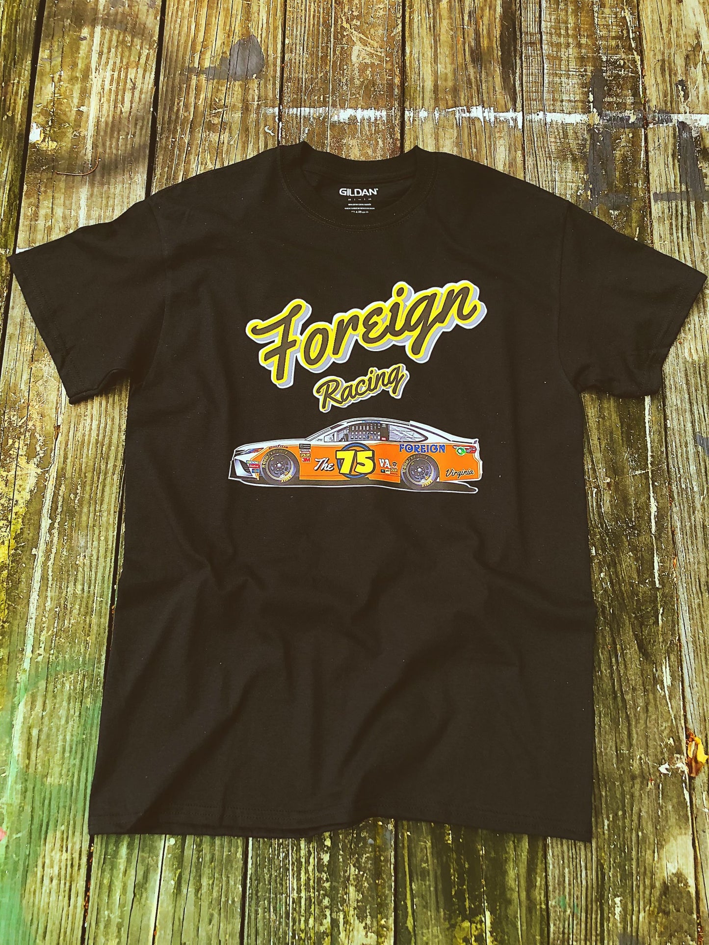 "Racing Foreign" Black T-Shirt 2020