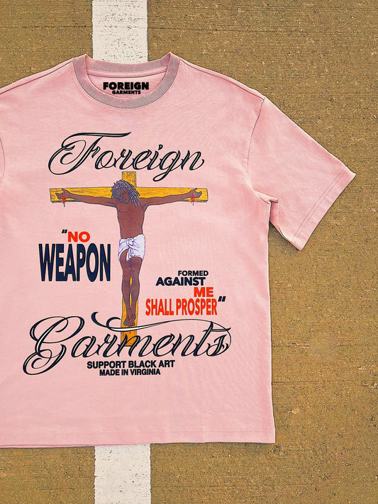 "Black Jesus" Collection T-Shirt Salmon