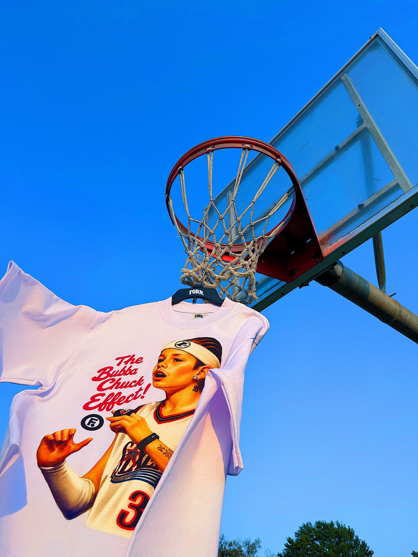"The Bubba Chuck Effect" Tee White
