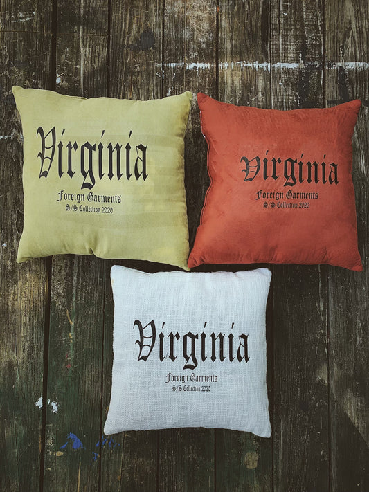 "Foreign Garments X Virginia" Collection 2020 Pillow