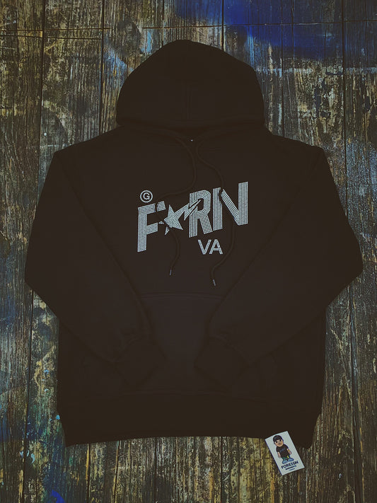 "FORN APE" Swartzki Crystal Pullover Hoodie