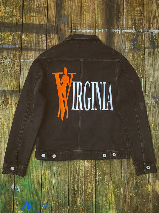 "Vlone Bootleg VA" Collection Denim Jacket 2020