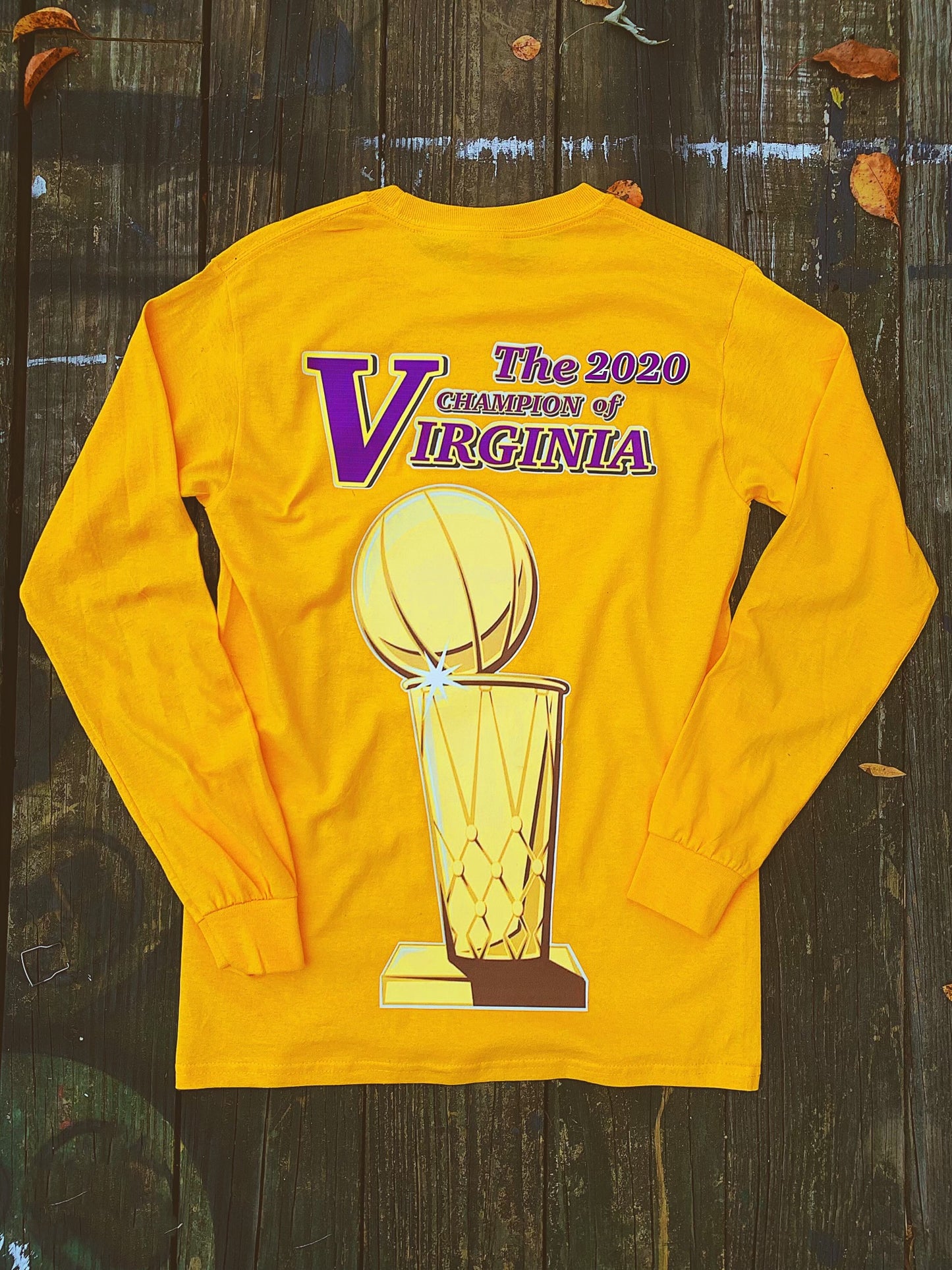 "Lakers Bootleg FG" Collection Long Sleeve Yellow 2020