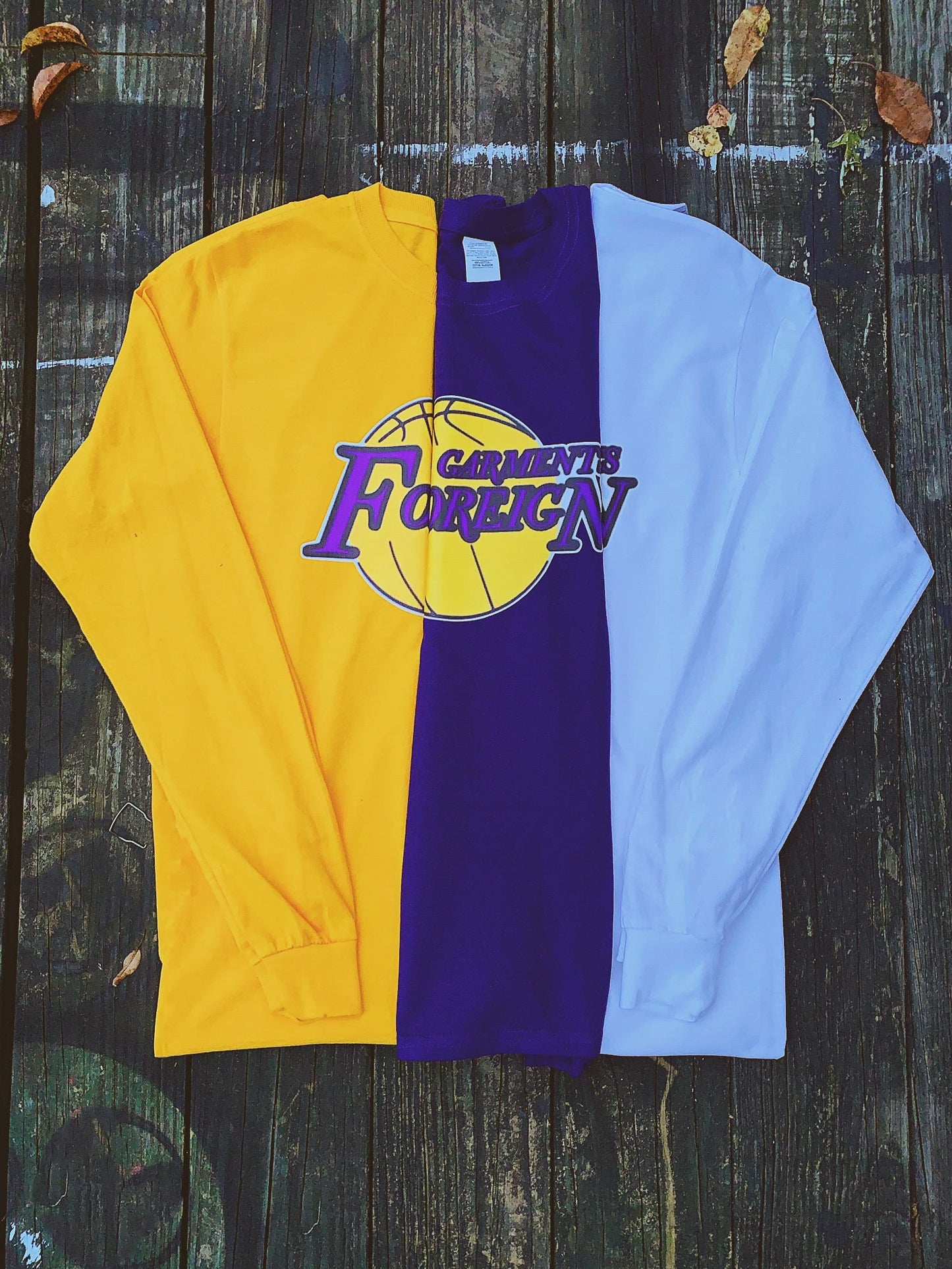 "Lakers Bootleg FG" Collection Long Sleeve White 2020