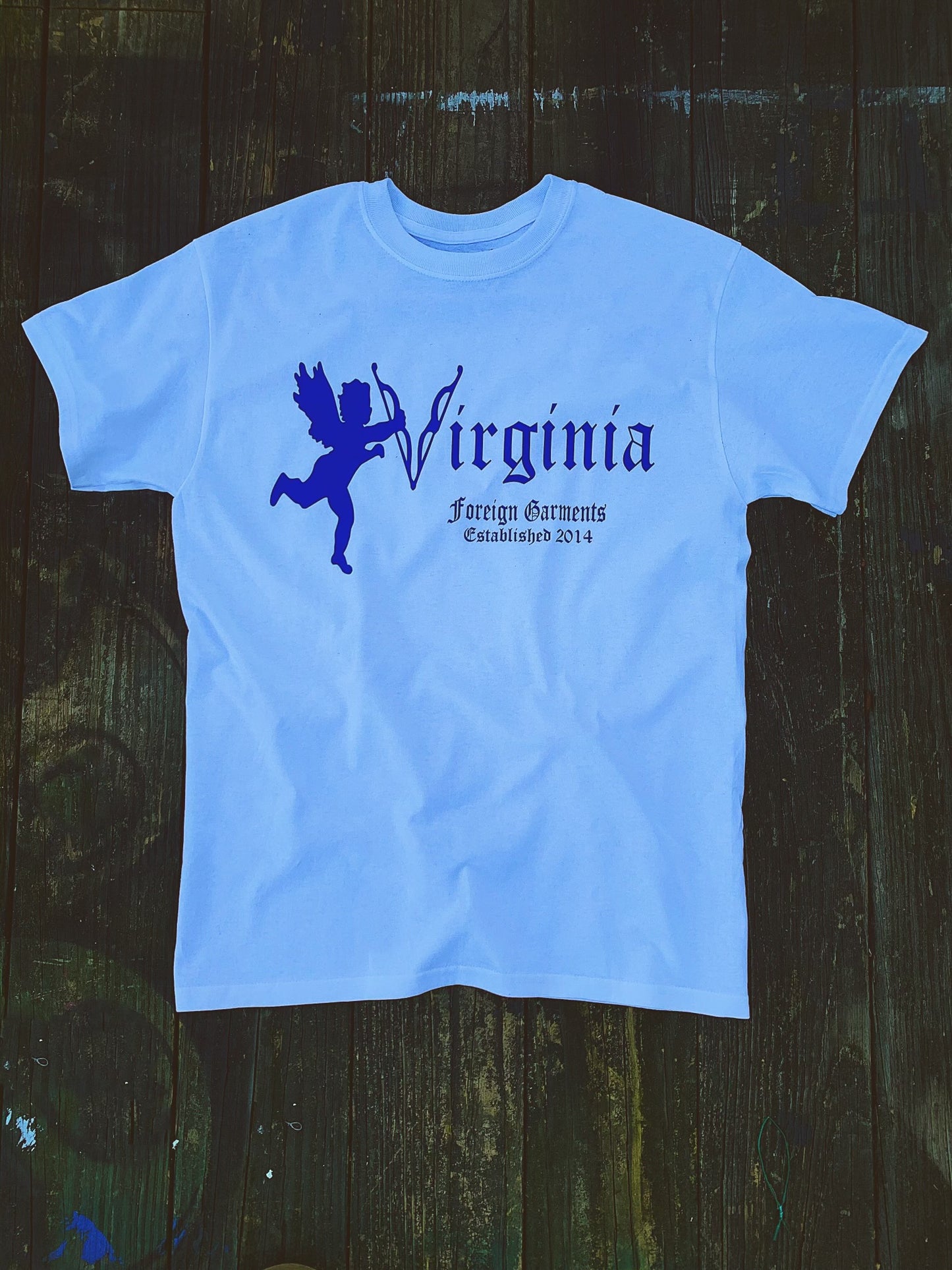 "Virginia's Angel" Collection T-Shirt Blue 2021