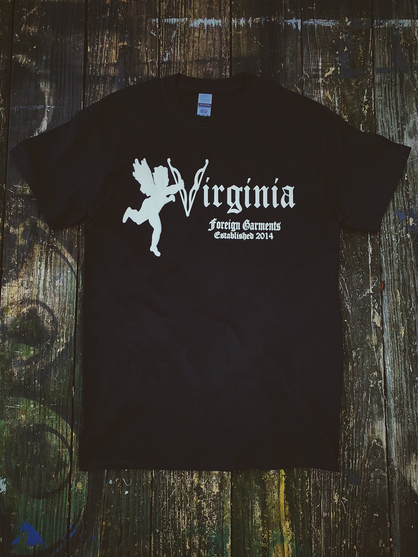 "Virginia's Angel" Collection T-Shirt Black 2021