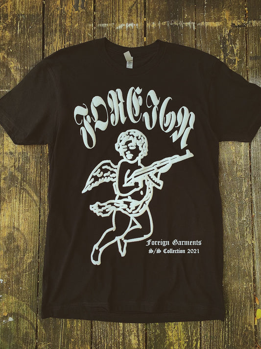 "Angel" Collection Black T-Shirt