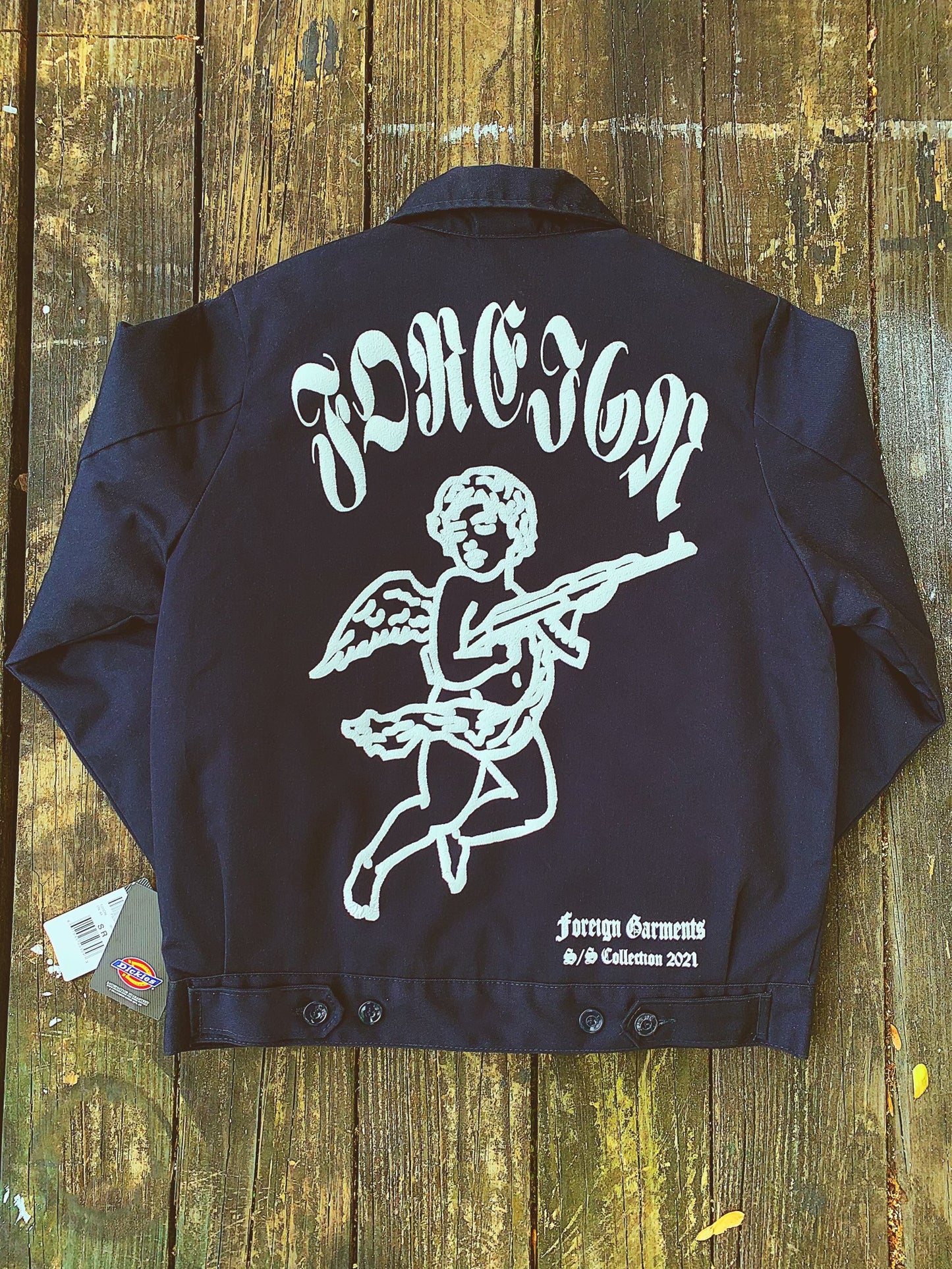 "Angel" Collection NavyBlue Dickies Jacket