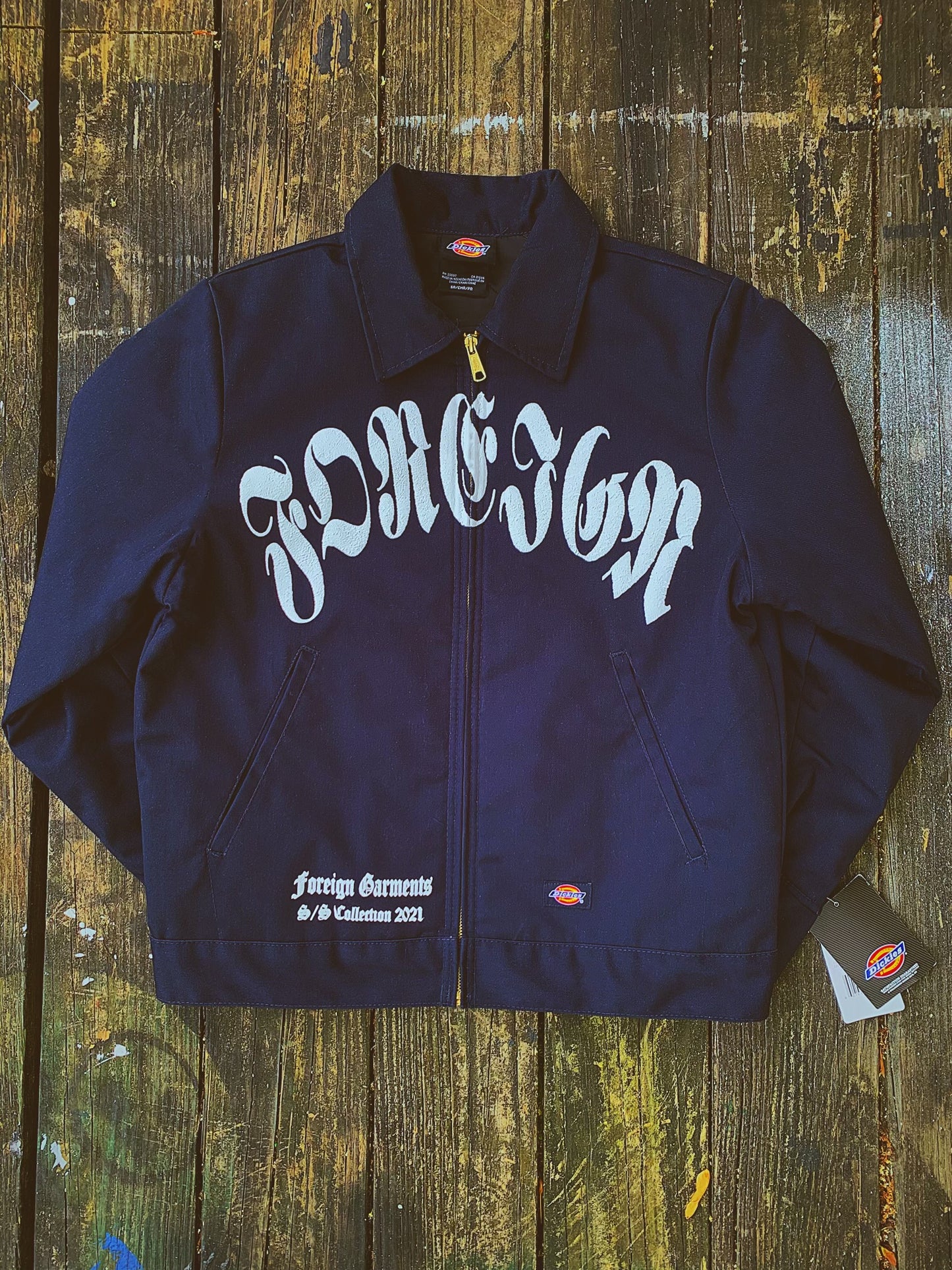 "Angel" Collection NavyBlue Dickies Jacket