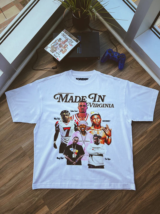 "Made in Virginia" The Game White T-Shirt