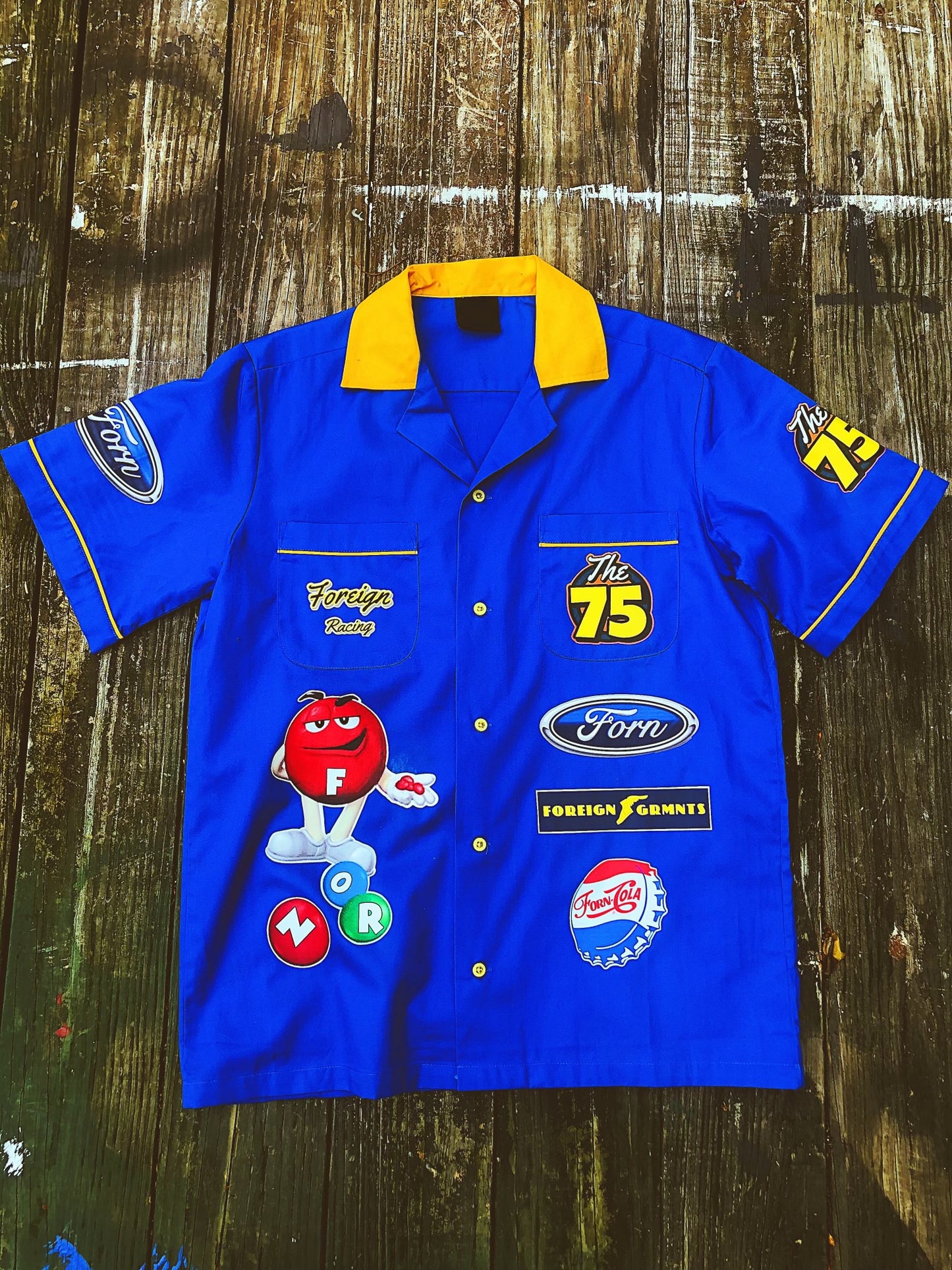 "Racing Foreign" Button Up 2020