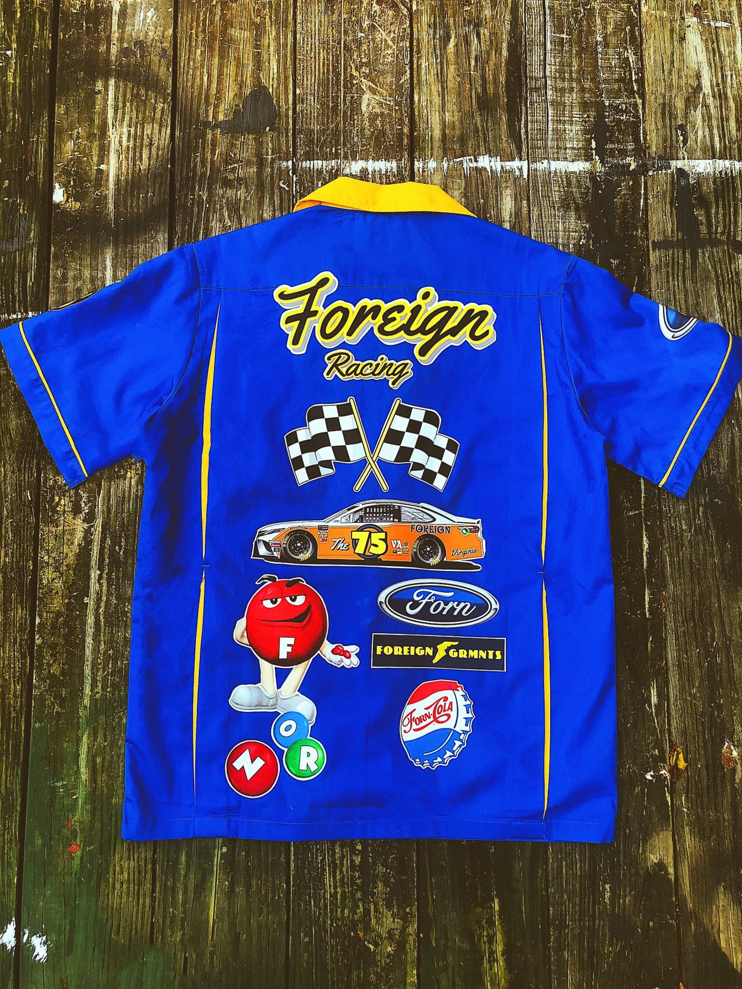 "Racing Foreign" Button Up 2020