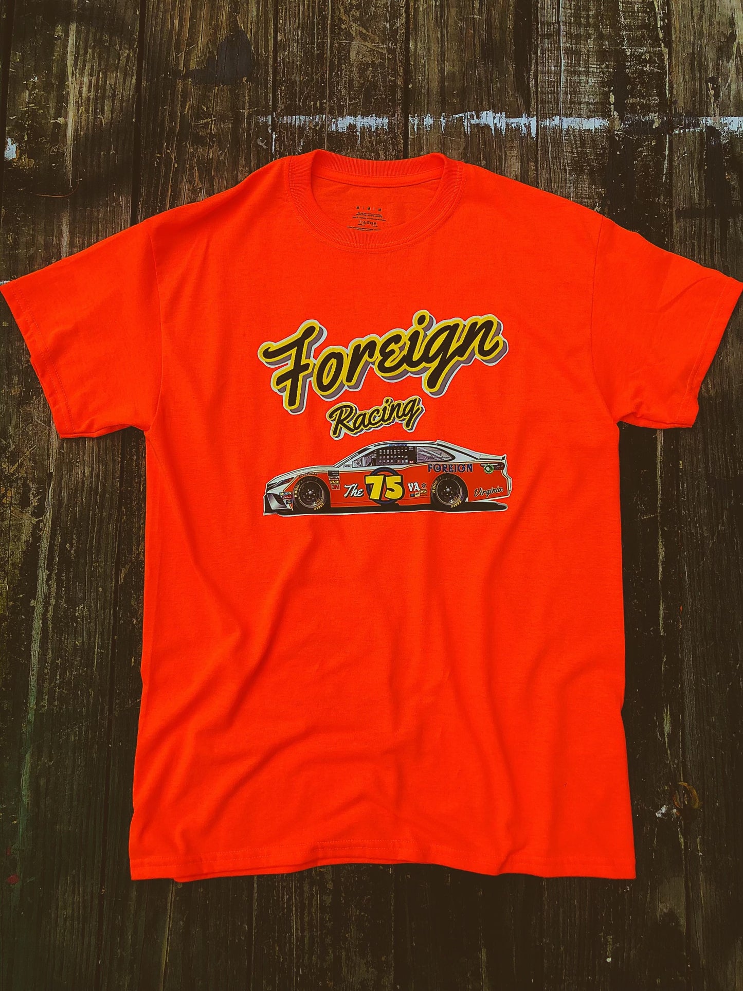 "Racing Foreign" Orange T-Shirt 2020