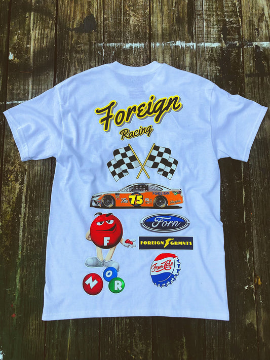 "Racing Foreign" White T-Shirt 2020